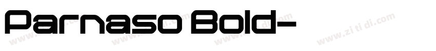 Parnaso Bold字体转换